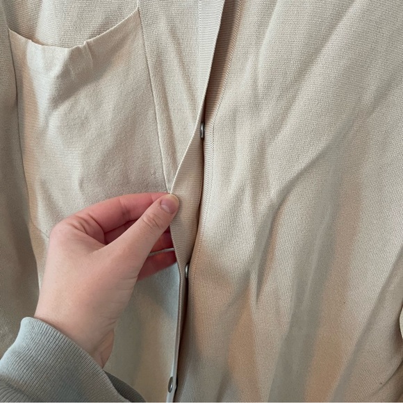 Zara Tan Knit Shacket - Picture 6 of 9